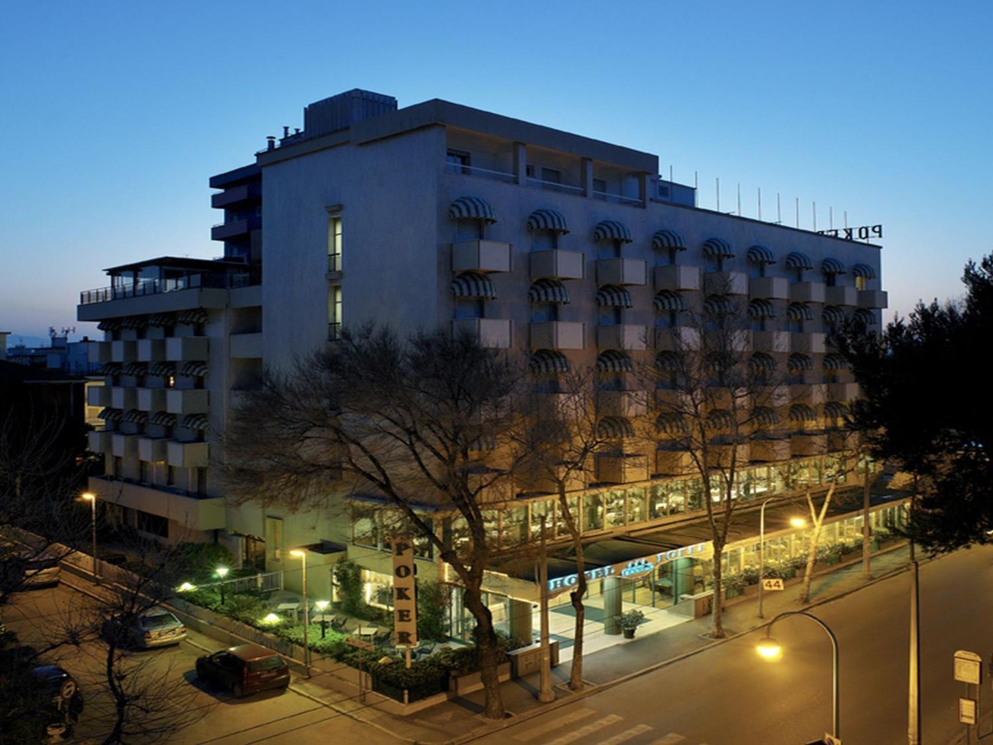 Hotel Poker Riccione Exteriér fotografie